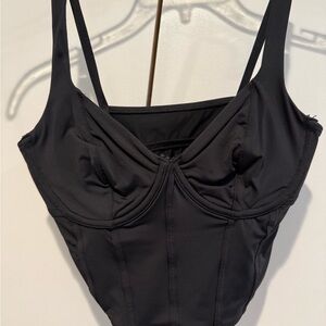 Elegant Black Women's Bodysuit